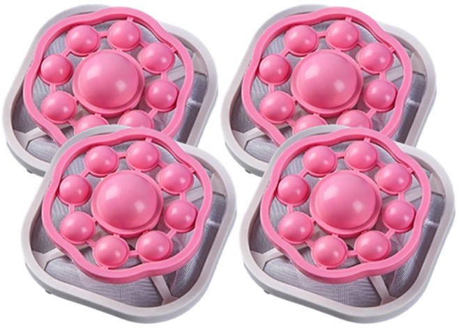 거름망 세탁볼, 핑크, 4개