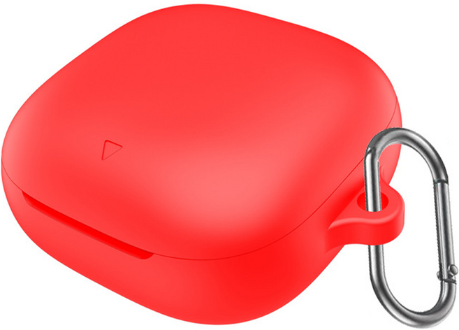 디노 앤커 Soundcore Liberty 5 부착 실리콘 케이스 7.1 x 6.3 x 3.6 cm, 레드, 1개
