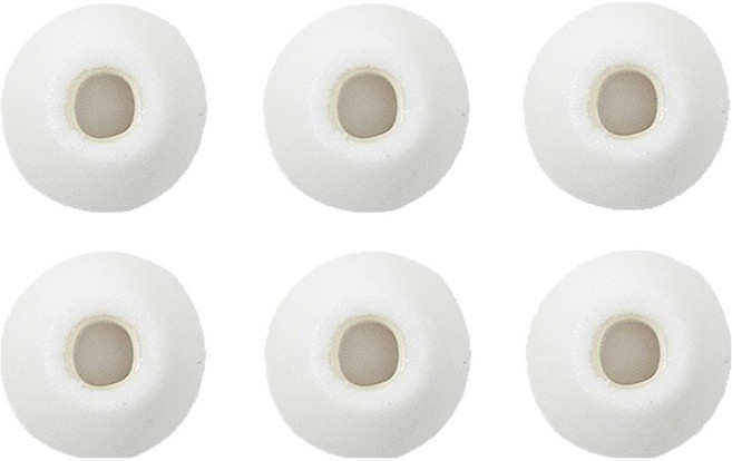 컴플라이 트루그립 맥스 에어팟 프로 1 / 2세대 전용 MAX 이어팁 L 6p, 화이트, 1개, COMPLY 폼팁