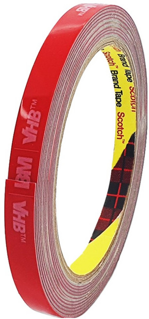 쓰리엠 VHB 초강력 아크릴폼 그레이 양면테이프 8mm x 5m, 1개