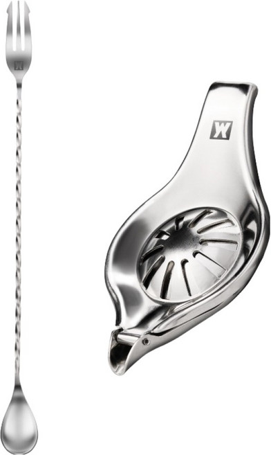 바겐슈타이거 홈텐딩 레몬스퀴저 슬라이스 + 바스푼 포크형 세트, 1세트