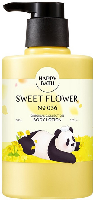 해피바스 바오패밀리 오리지널컬렉션 바디로션 스윗 유채꽃향, 500g, 1개