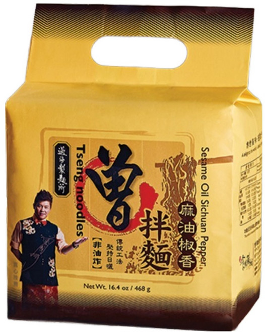 증반면 파미 고소한 참기름 마라맛 스촨페퍼 도삭면 117g, 4개