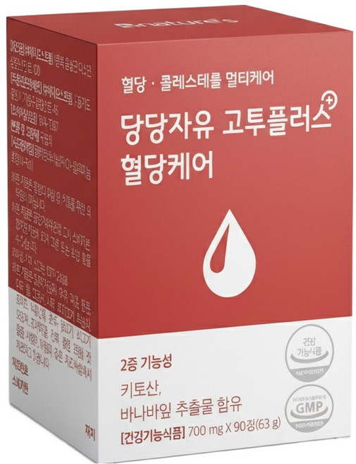 비네이쳐스 당당자유 고투플러스 혈당케어 63g, 90정, 1개