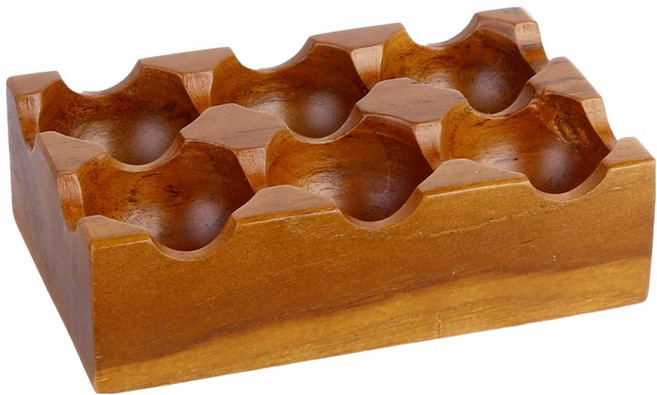 플라라 티크 에그트레이, 우드, 1개