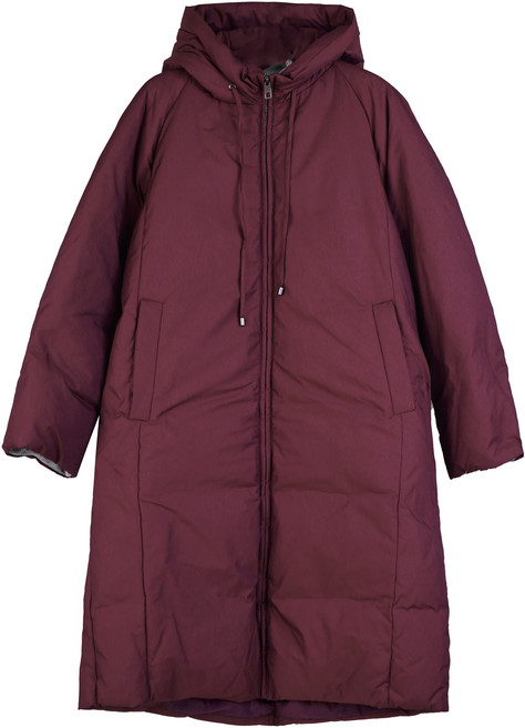 COMPAGNA 女款寬鬆版鵝絨長版羽絨外套 CADW2-WIH300