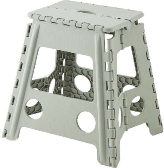 한샘 원터치 접이식 의자 스툴 대, 민트, 1개