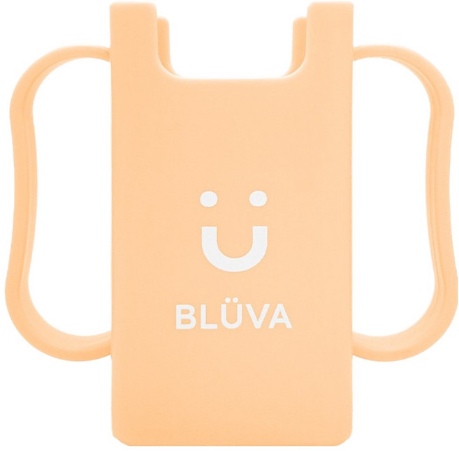 블루바 유아용 국내산 케이스 미니팩 컵홀더, 1개, 스킨
