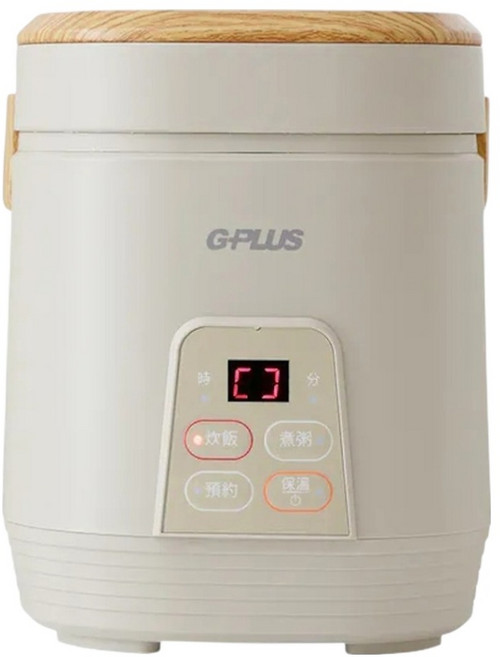 GPLUS 拓勤 GPmini日和鍋 1.0L 電子鍋 多功能 微電腦 700W 4級能源效率 BSMI R33F86 奶茶色