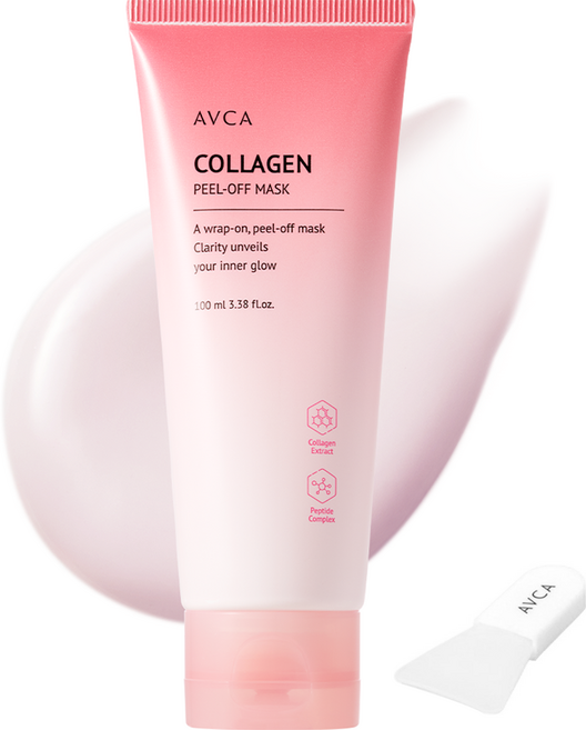 아브카 바르는 콜라겐 필오프 모공 랩핑 마스크 100ml, 1개입, 1개