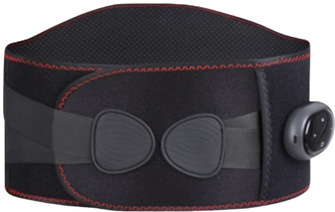 石墨烯加熱腰帶 A030509, 黑色, MJ3227