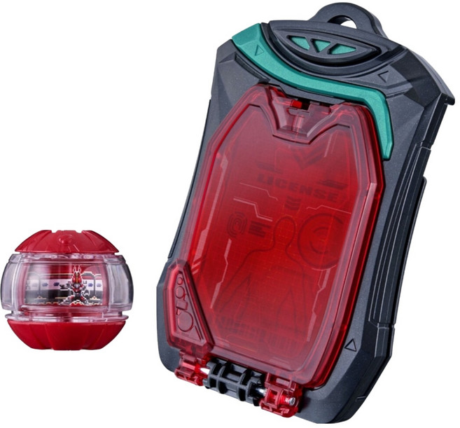 반다이 가면라이더 DX 제츠 라이선스, 혼합색상, 1개