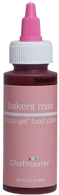 셰프마스터 리쿠아젤 식용색소 베이커스로즈, 65g, 1개