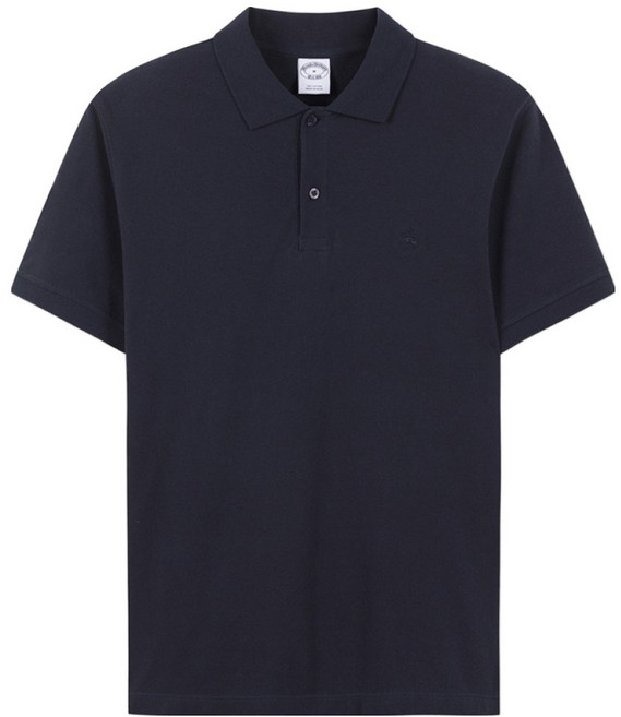 브룩스브라더스 남성용 로고 코튼 피케 폴로셔츠