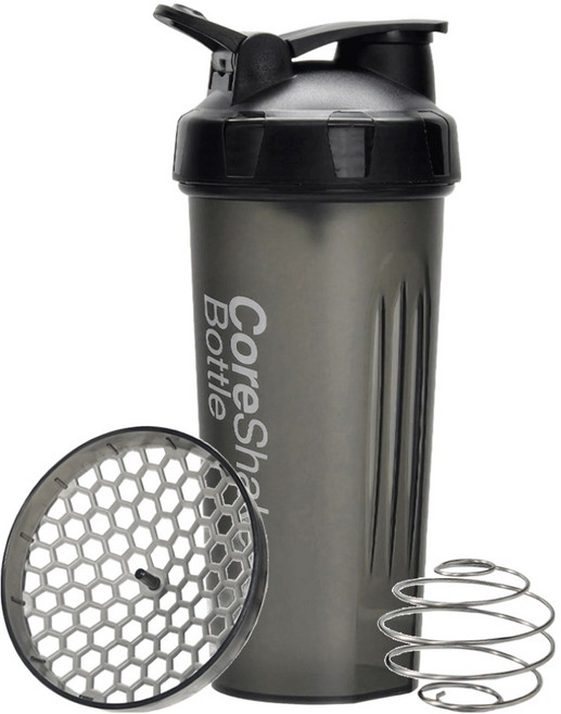 미르코리아 코어 스포츠 쉐이크 보틀, 블랙, 750ml, 1개