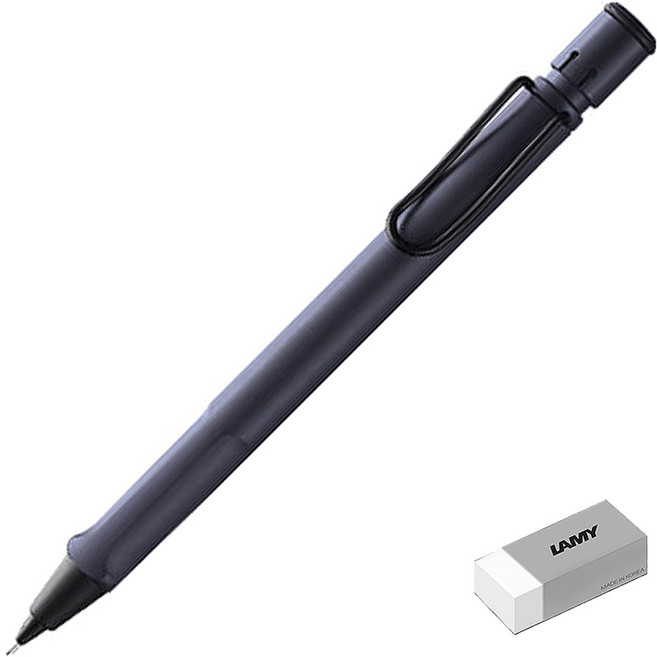 LAMY 사파리 샤프 클리프 + 지우개 세트, 0.5mm, 1개