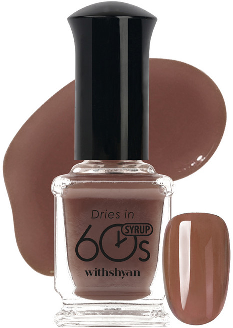위드샨 60초 매니큐어, M177 도토리시럽, 9ml, 1개