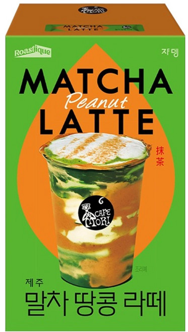 JARDIN CAFE MORI Jardin Roastique 抹茶花生拿鐵, 21g, 10入, 1個