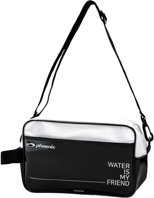 피닉스 아동 사각 수영가방 PSB-500, 블랙