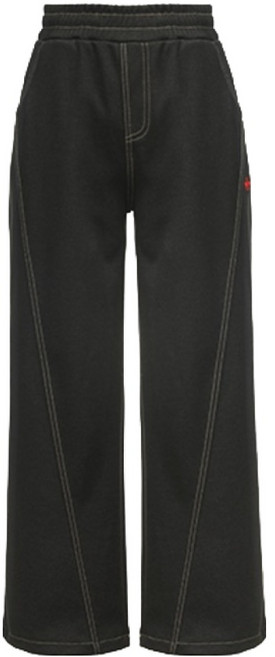 비버리힐스폴로클럽 여성용 스티치 와이드 밴딩 팬츠