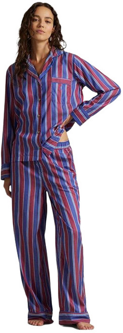 폴로랄프로렌 여성용 스트라이프 매디슨 파자마 세트 RL25FW 4P0540
