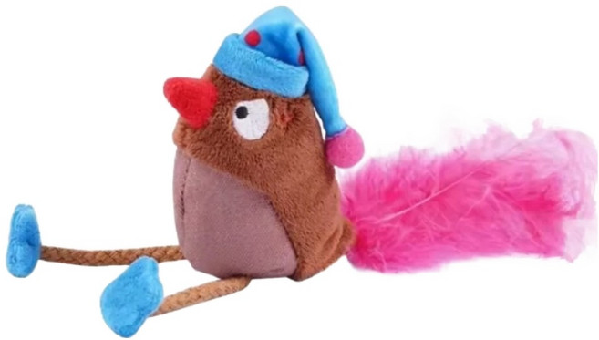 zeze 小鳥貓薄荷玩具, 1個, 貪睡鳥