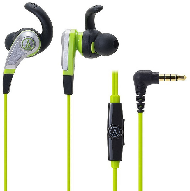 audio-technica 鐵三角 動圈驅動單體有線耳機 3.5mm ATH-CKX5iS 綠色