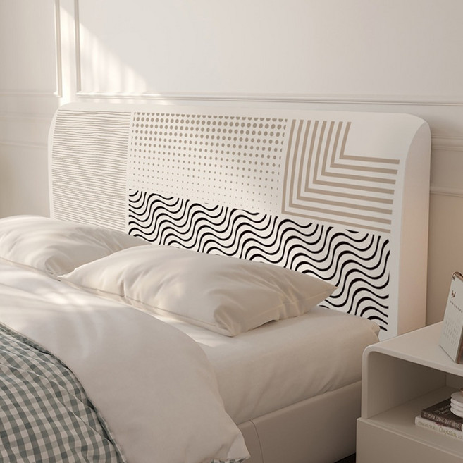 KODACHIEF 베드 침실 먼지방지 심플 유러피안 침대 헤드 커버, 44 CTZ4104, 1개