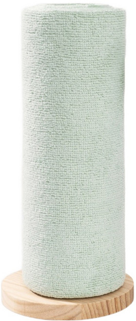 노크노크 뜯어쓰는 다회용 극세사 행주 그린 25 x 25 cm, 1개, 20개입