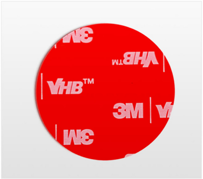 3M VHB 超強力壓克力泡棉圓形透明雙面膠帶 100 x 100 mm, 3個