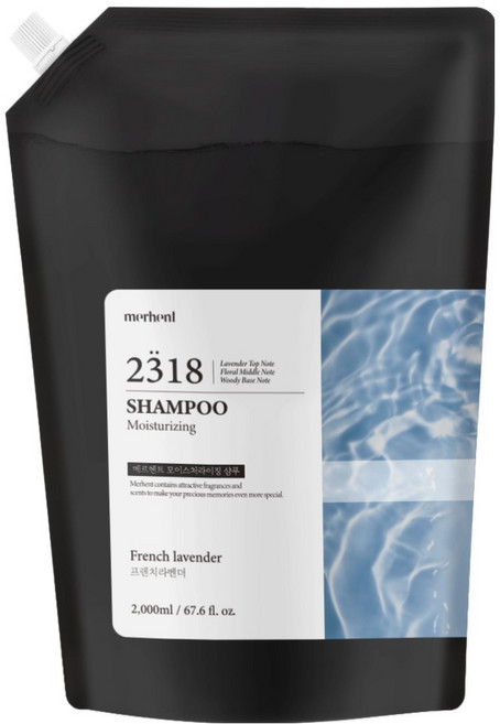 메르헨트 모이스처라이징 샴푸 프렌치라벤더향, 1개, 2L