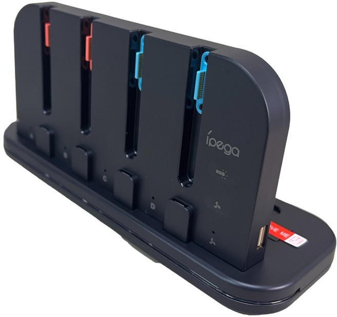 ipega 派鯊魚 SWITCH2 八充 + 風扇1組, 1個, 黑色, PG-SW2062