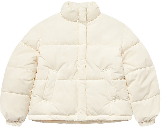 행텐 여성용 숏 퀼팅 점퍼