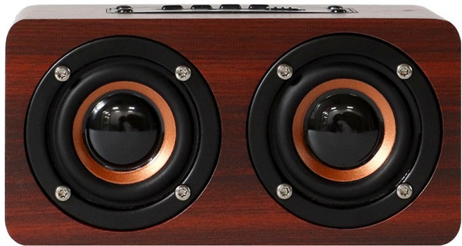 DTAudio 木質藍牙喇叭, WH5, 紅木