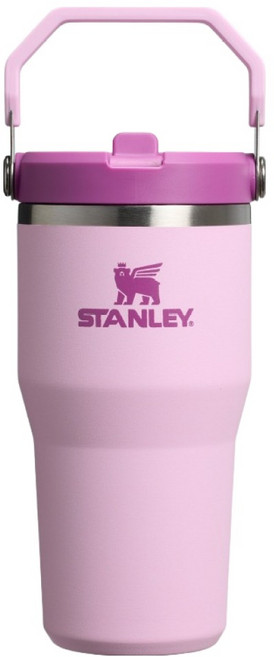 STANLEY 台灣公司貨 經典系列 IceFlow 手提吸管杯2.0, 1個, 春櫻粉, 590ml