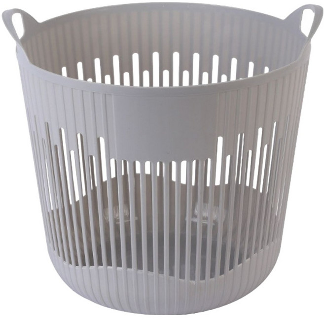 오코로 플라스틱 세탁 빨래바구니, 그레이