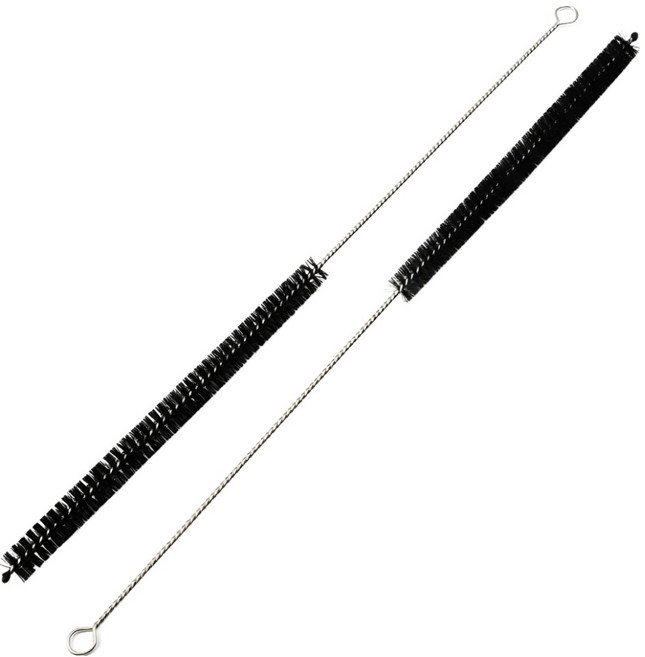 모나홈 텀블러 전용 롱스텐304 긴빨대 세척솔 35cm, 블랙, 2개