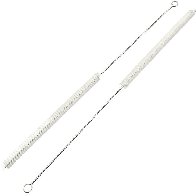모나홈 텀블러 전용 롱스텐304 긴빨대 세척솔 35cm, 화이트, 2개