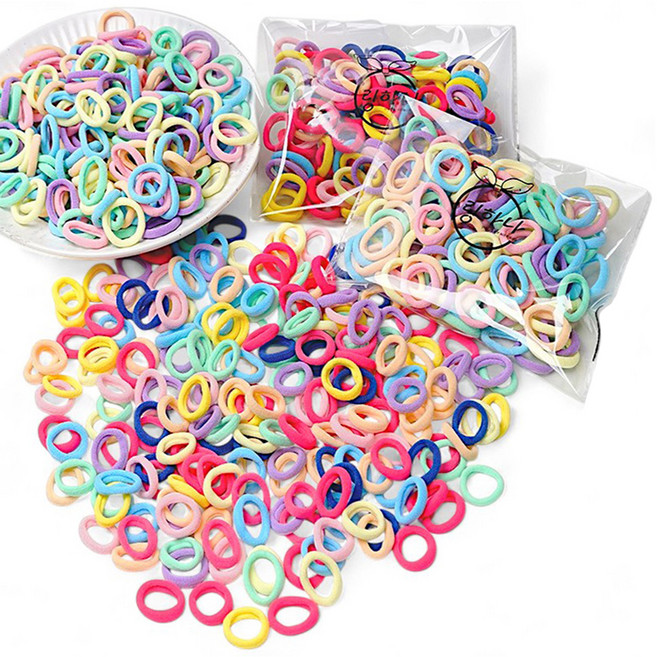 링하나 꼬미 안 아픈 무봉제 도넛 머리끈 RH6 200p