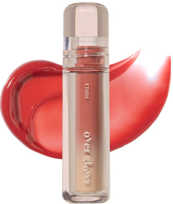 에뛰드 오버 글로이 립틴트, 22 바닐라 빈 시럽, 1개