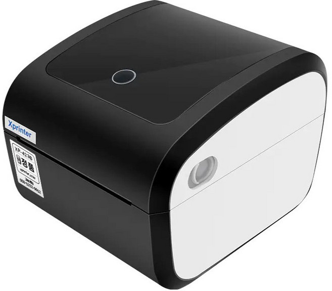 엑스프린터 바코드 스티커 라벨 택배 송장 프린터, XP-423B, 1개