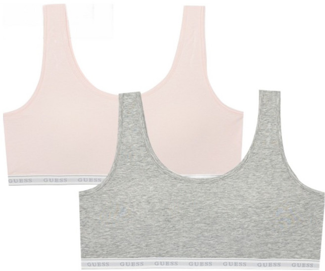 게스언더웨어 주니어용 2단계 스포츠 브라 2종 세트