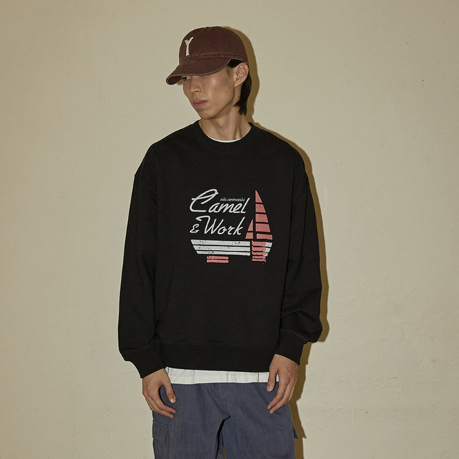 CAMEL WORK 男女通用 NO 034 LOW TIDE RESCUE 運動衫