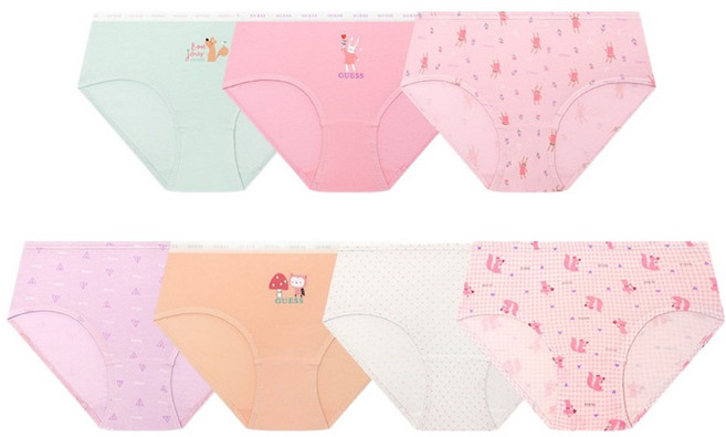 GUESS UNDERWEAR 棉質彈性三角內褲7件組