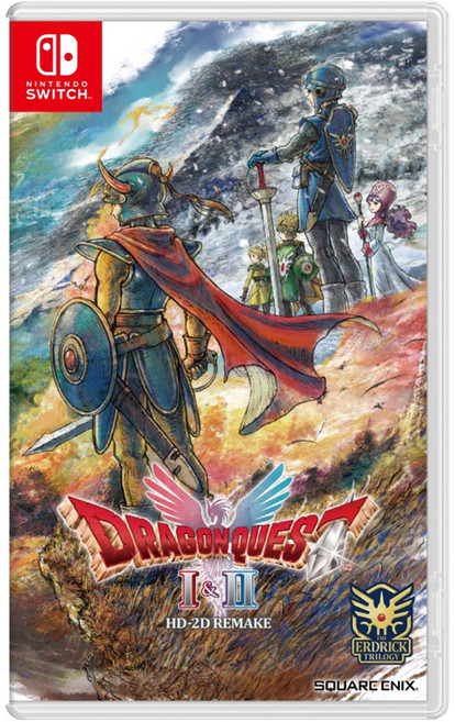 Nintendo 任天堂 SWITCH 勇者鬥惡龍 I&II HD-2D Remake 一般版, 單一商品