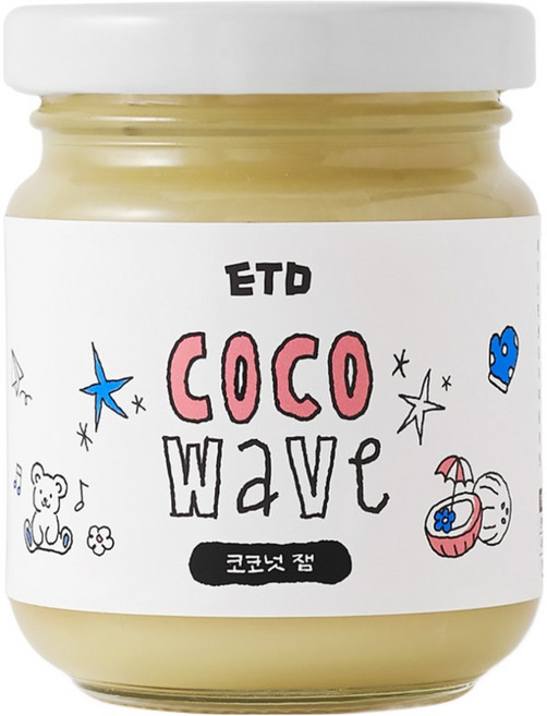 ETD 코코넛 잼, 150g, 1개