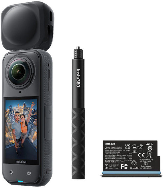 인스타360 입문용 액션캠, X5, 블랙