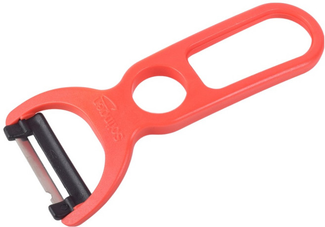 크루거 독일 스텐 프로 감자칼 1호, 1개, 레드