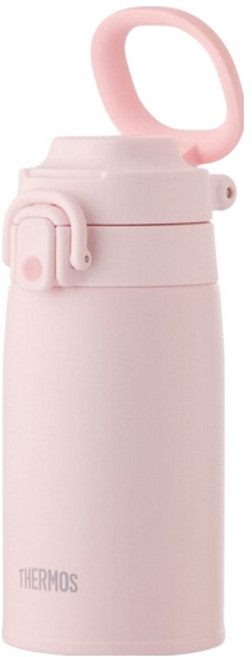 써모스 캐리 루프 원터치 텀블러 JOS-400K, 400ml, 핑크, 1개