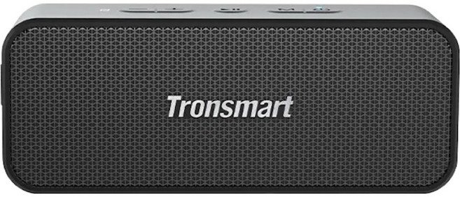 Tronsmart T2 Plus Upgraded 防水藍牙喇叭 1019754, 黑色